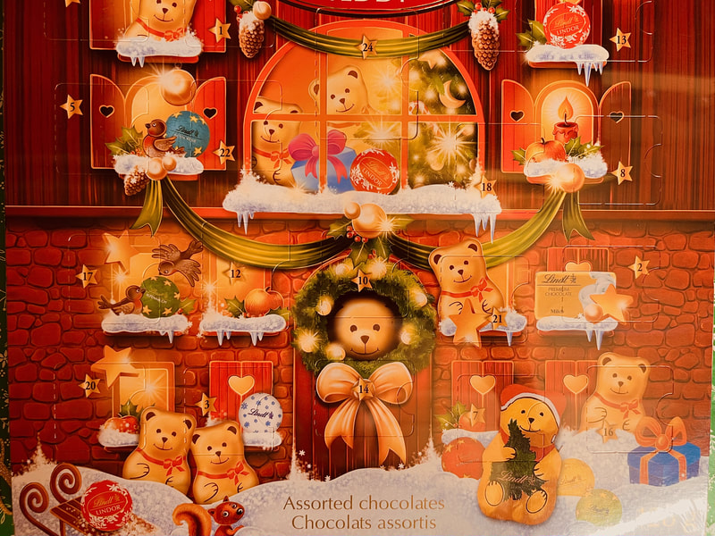 Chocolats au lait assortis Lindt Kids Christmas – Calendrier de l